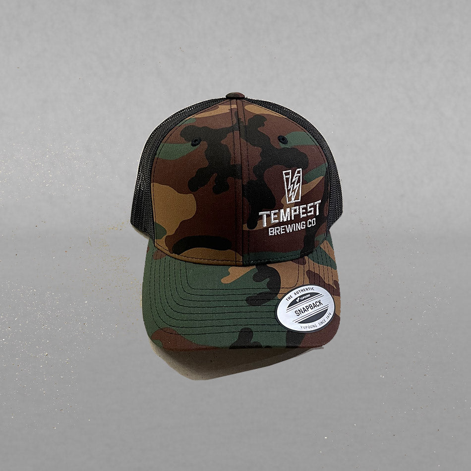 Tempest camo Trucker Cap